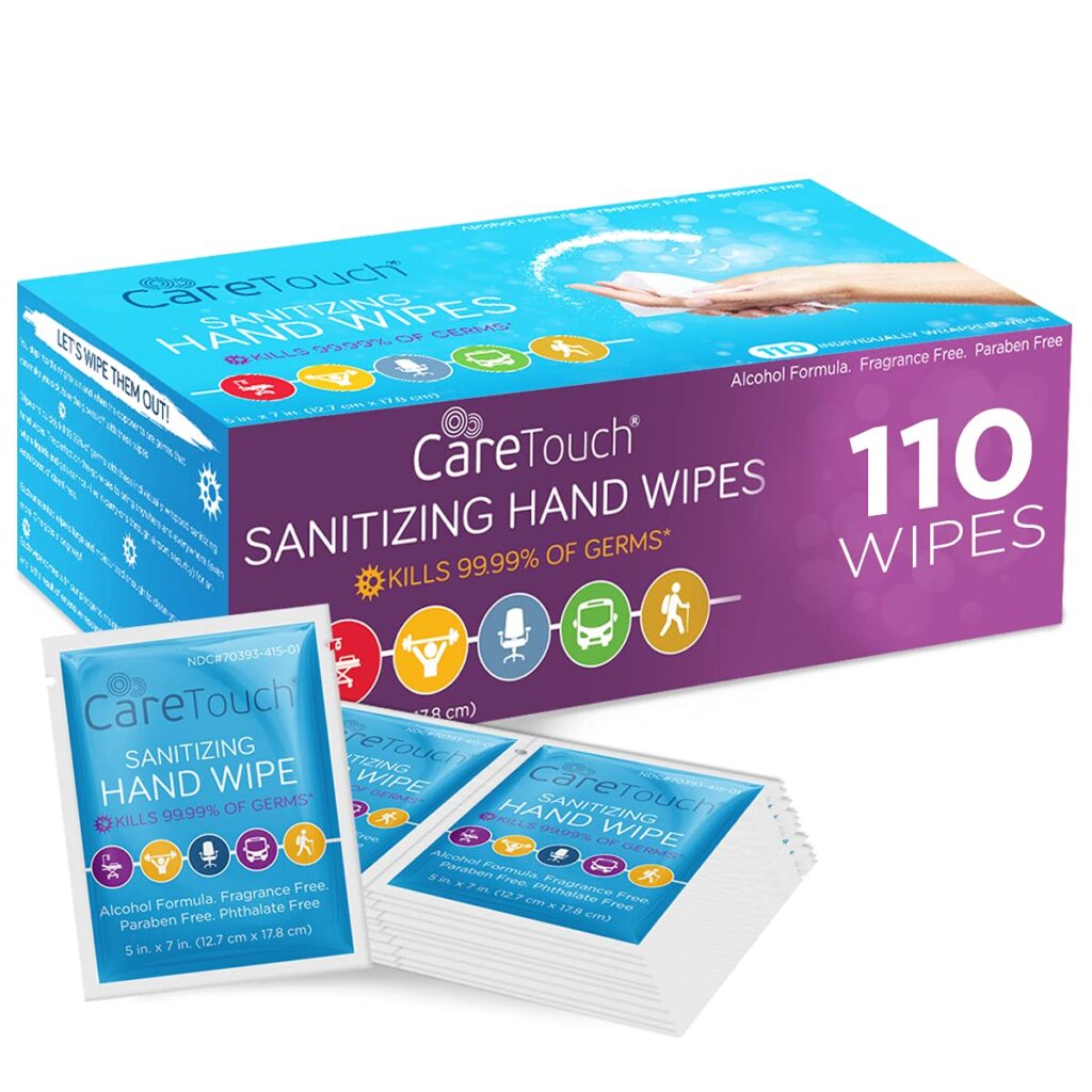 CareTouch sanitizing Wipes